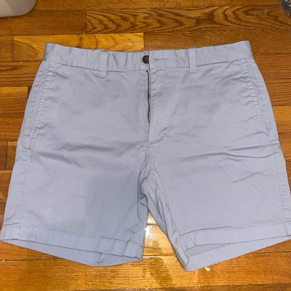 🌷 J. Crew 7” Blue Flat Front Shorts Classic Fit